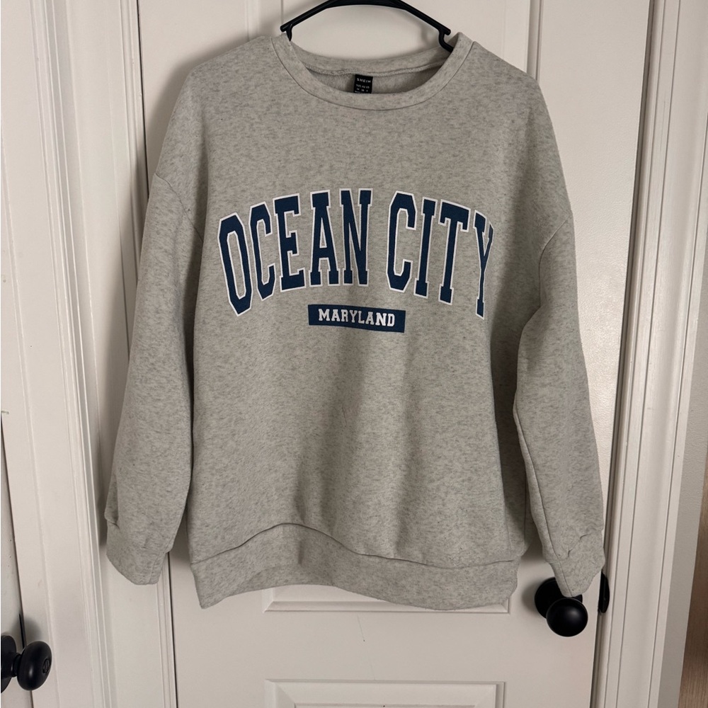 Gray Ocean City Sweatshirt